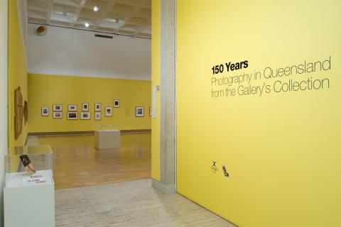 Works installed for '150 Years', QAG, September 2013 / Photograph: N Harth, QAGOMA