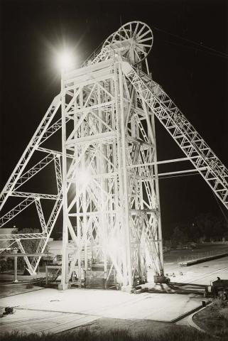 Artwork Mount Isa mine (from 'Journeys north' portfolio) this artwork made of Gelatin silver photograph on paper, created in 1986-01-01