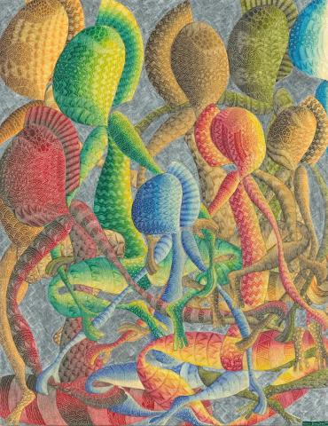 Artwork Na cere this artwork made of Oil on Canvas