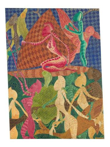 Artwork Na Qalowaqa this artwork made of Oil on canvas