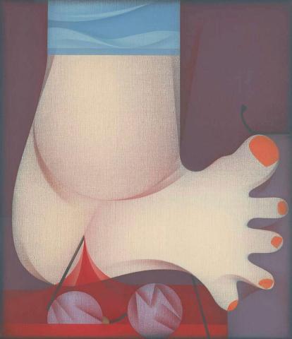 Artwork Adelaide Painting this artwork made of Oil on linen