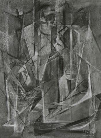 Artwork Family this artwork made of Pastel on wove paper, created in 1977-01-01