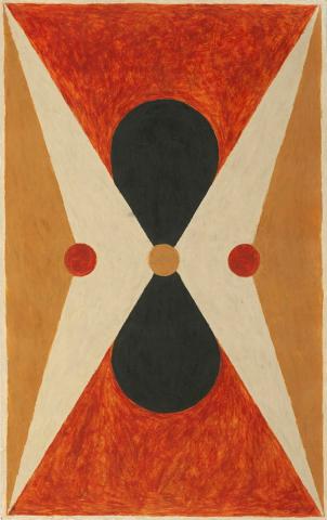 Artwork Lumbi (from 'Garpa / Ground Paintings' series) this artwork made of Organic material on paper, created in 2023-01-01