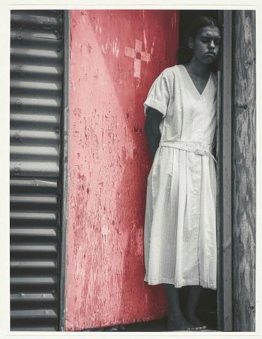 Artwork Mission Worker’s Rules 1. Remember that. ‘Example’ is better than Precept (from '1899 Yarrabah Rules and Regulations' series) this artwork made of Photograph on cotton rag, created in 2023-01-01