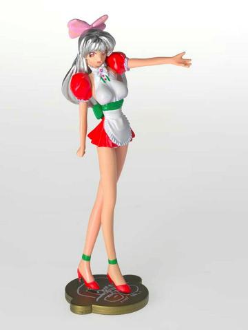 Artwork artelligent city / Miss Ko2 (from the 'SUPERFLAT MUSEUM' series by Takashi Murakami) this artwork made of Figurine (lacquer paint, PVC plastic, ABS plastic), white cardboard box, leaflets, created in 2003-01-01