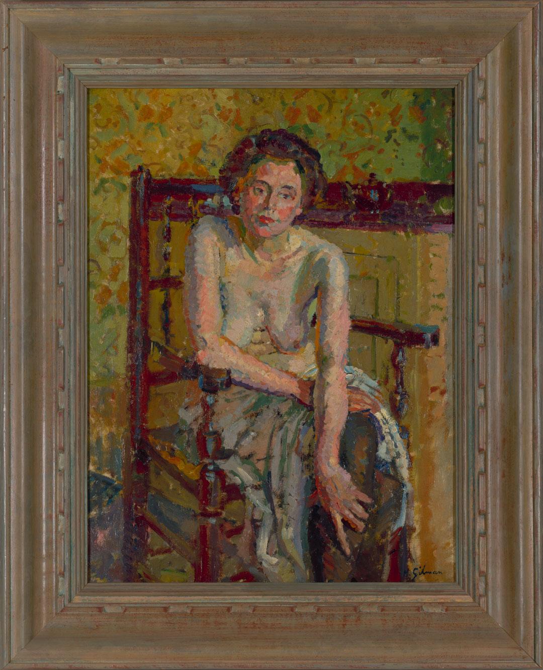 Artwork Clarissa this artwork made of Oil on canvas, created in 1911-01-01