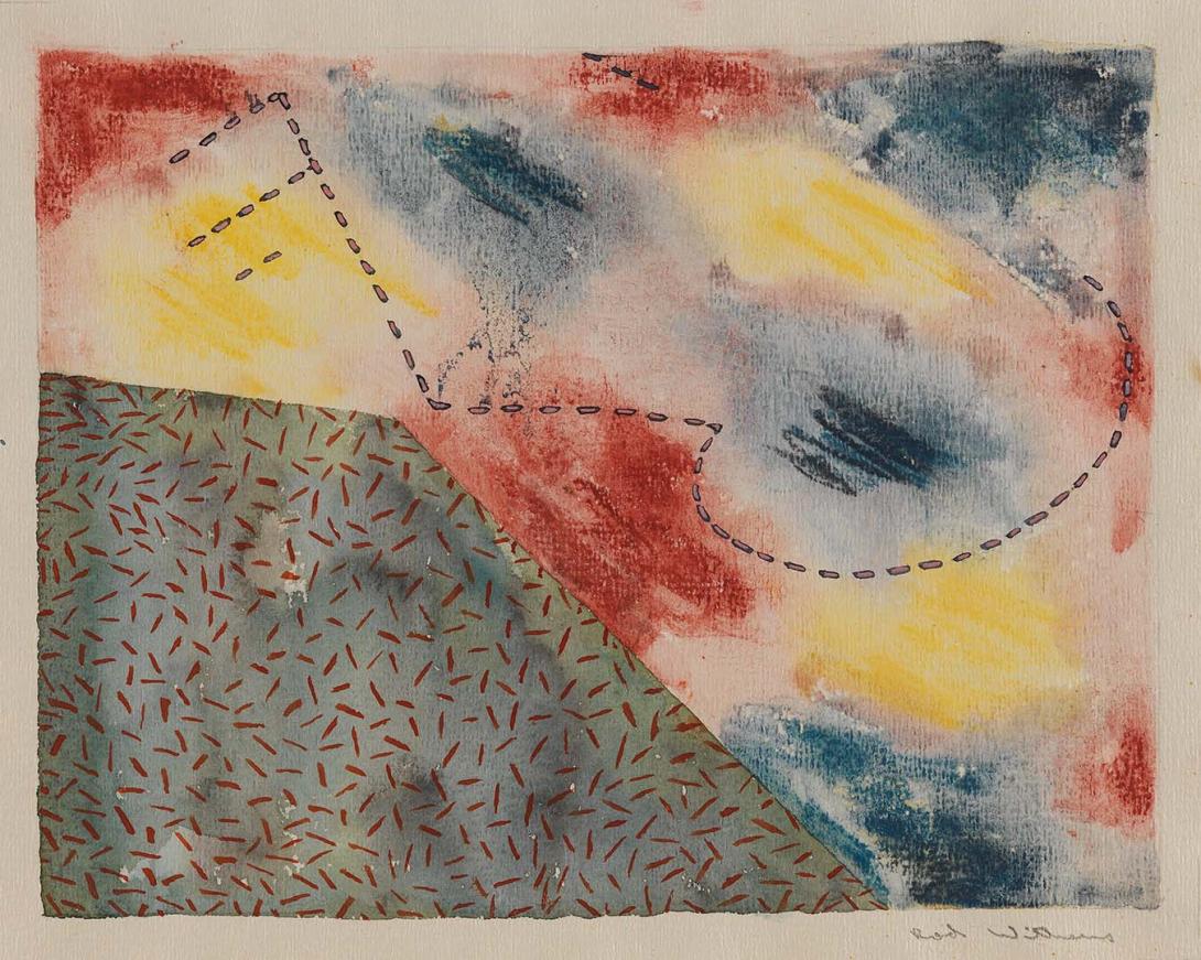 Artwork Untitled this artwork made of Watercolour on wove paper, created in 1970-01-01