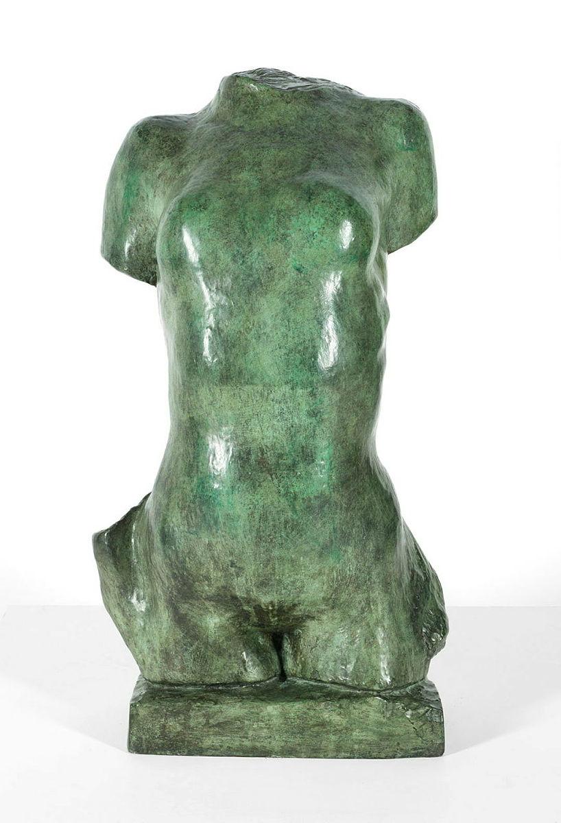 Artwork Torse de jeune femme (A young woman's torso) this artwork made of Bronze, created in 1909-01-01