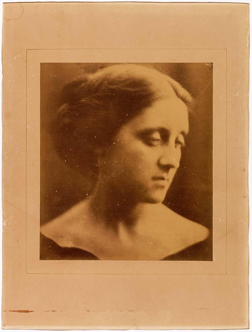 Artwork Portrait of Frances St John this artwork made of Albumen photograph, created in 1860-01-01