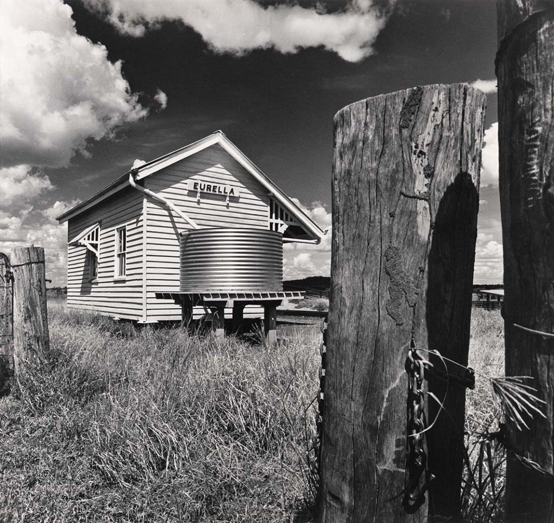 Artwork At 'Eurella', Queensland this artwork made of Gelatin silver photograph on paper, created in 1978-01-01