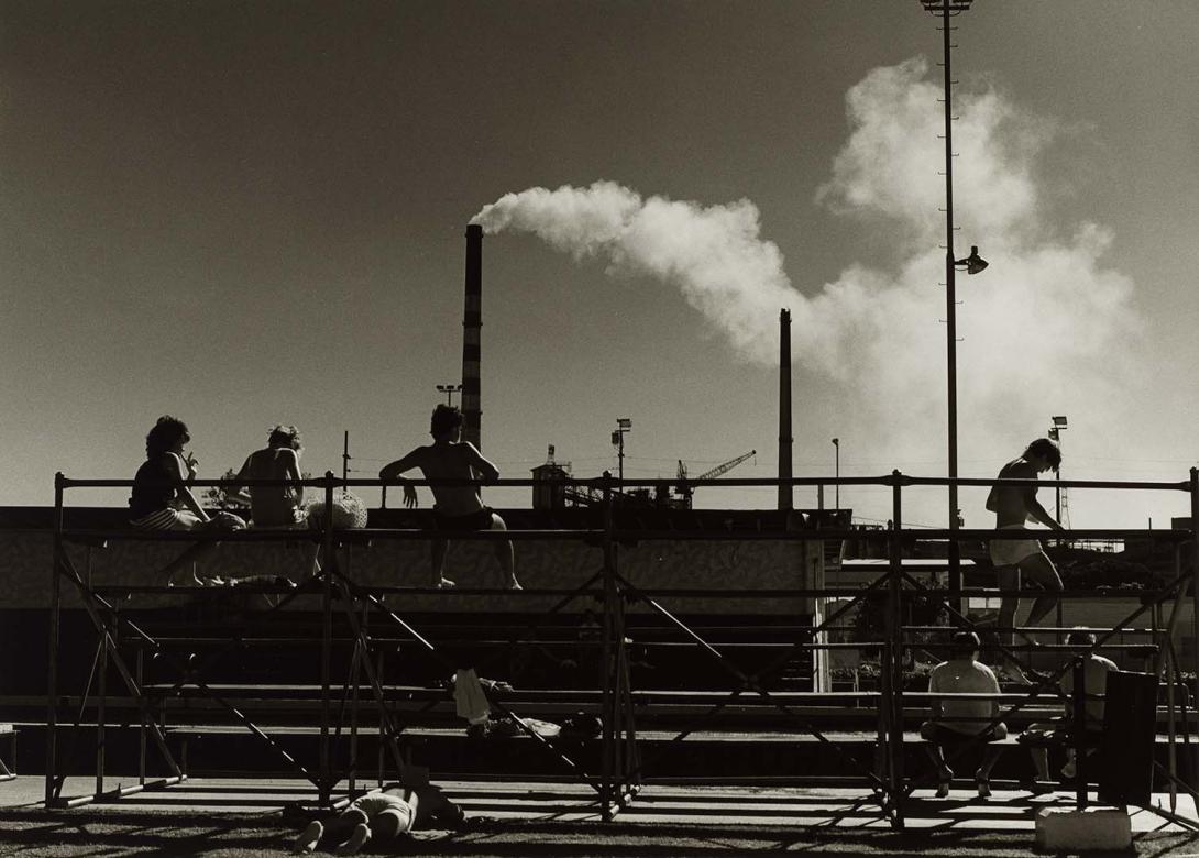 Artwork Mount Isa mine (from 'Journeys north' portfolio) this artwork made of Gelatin silver photograph on paper, created in 1986-01-01