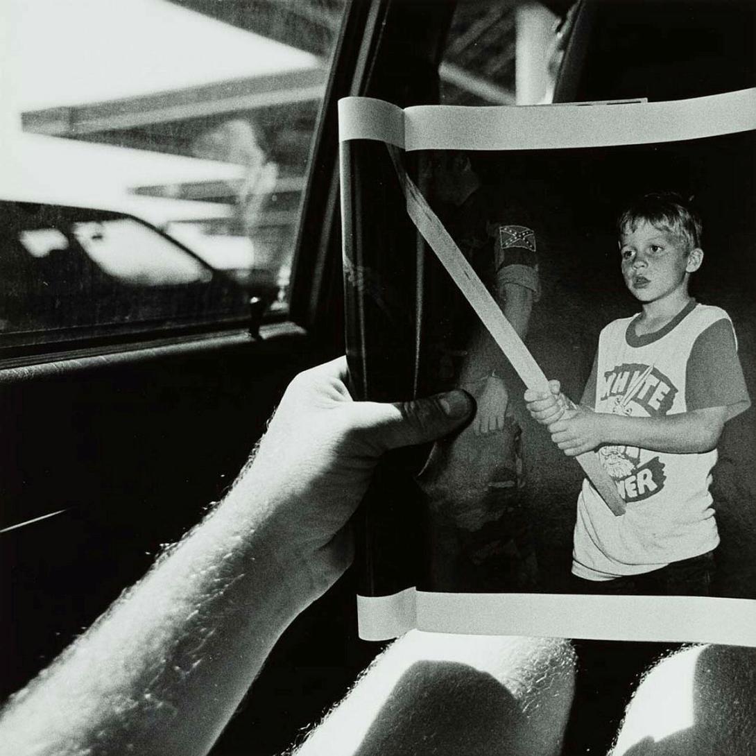 Artwork KKK in Surfers Paradise (from 'Journeys north' portfolio) this artwork made of Gelatin silver photograph on paper, created in 1986-01-01