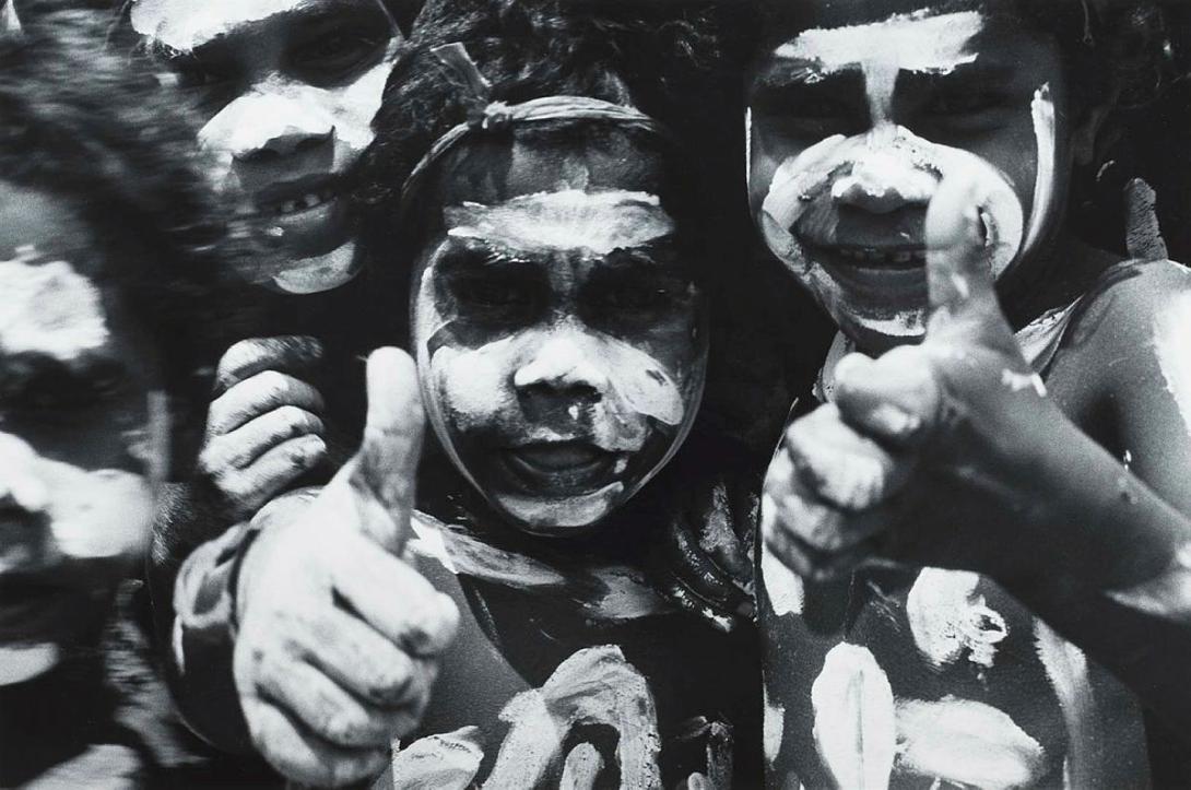 Artwork Young dancers, Kuranda, Laura Dance Festival, Cape York (from 'Journeys north' portfolio) this artwork made of Gelatin silver photograph on paper, created in 1987-01-01