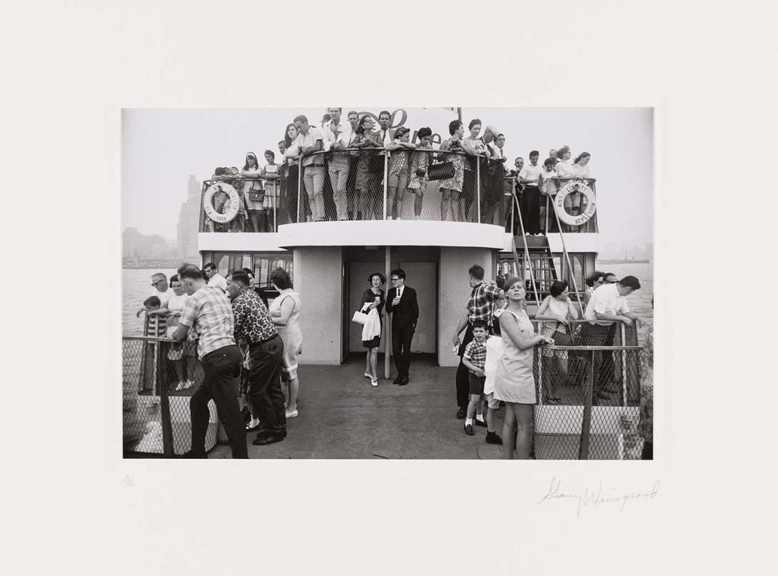 Artwork Circle Line Statue of Liberty Ferry, New York this artwork made of Gelatin silver photograph on paper, created in 1971-01-01