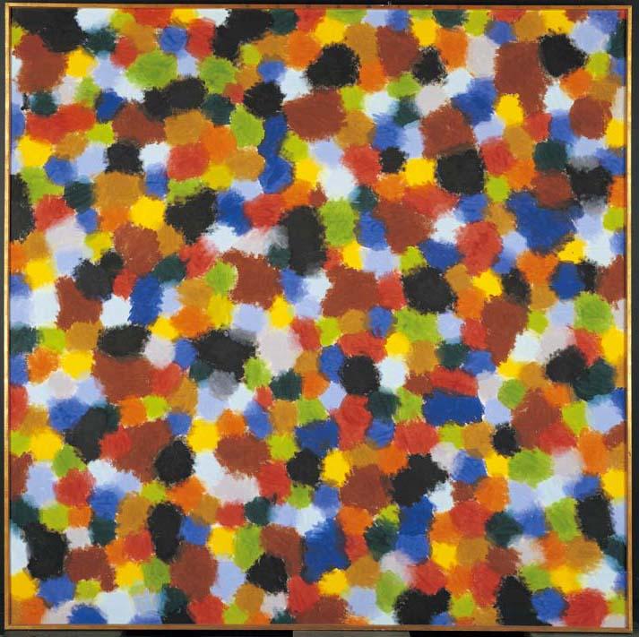 Artwork Colour square III this artwork made of Synthetic polymer paint on canvas, created in 1968-01-01