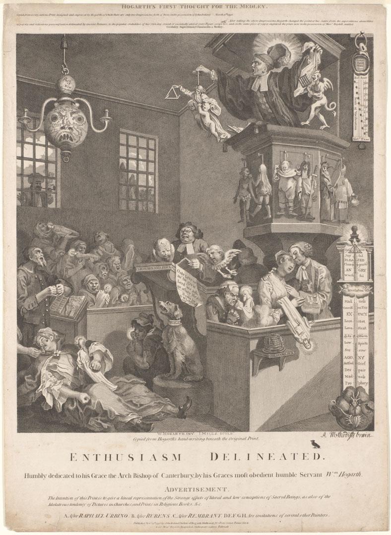 Artwork Enthusiasm delineated this artwork made of Steel engraving on paper, created in 1756-01-01