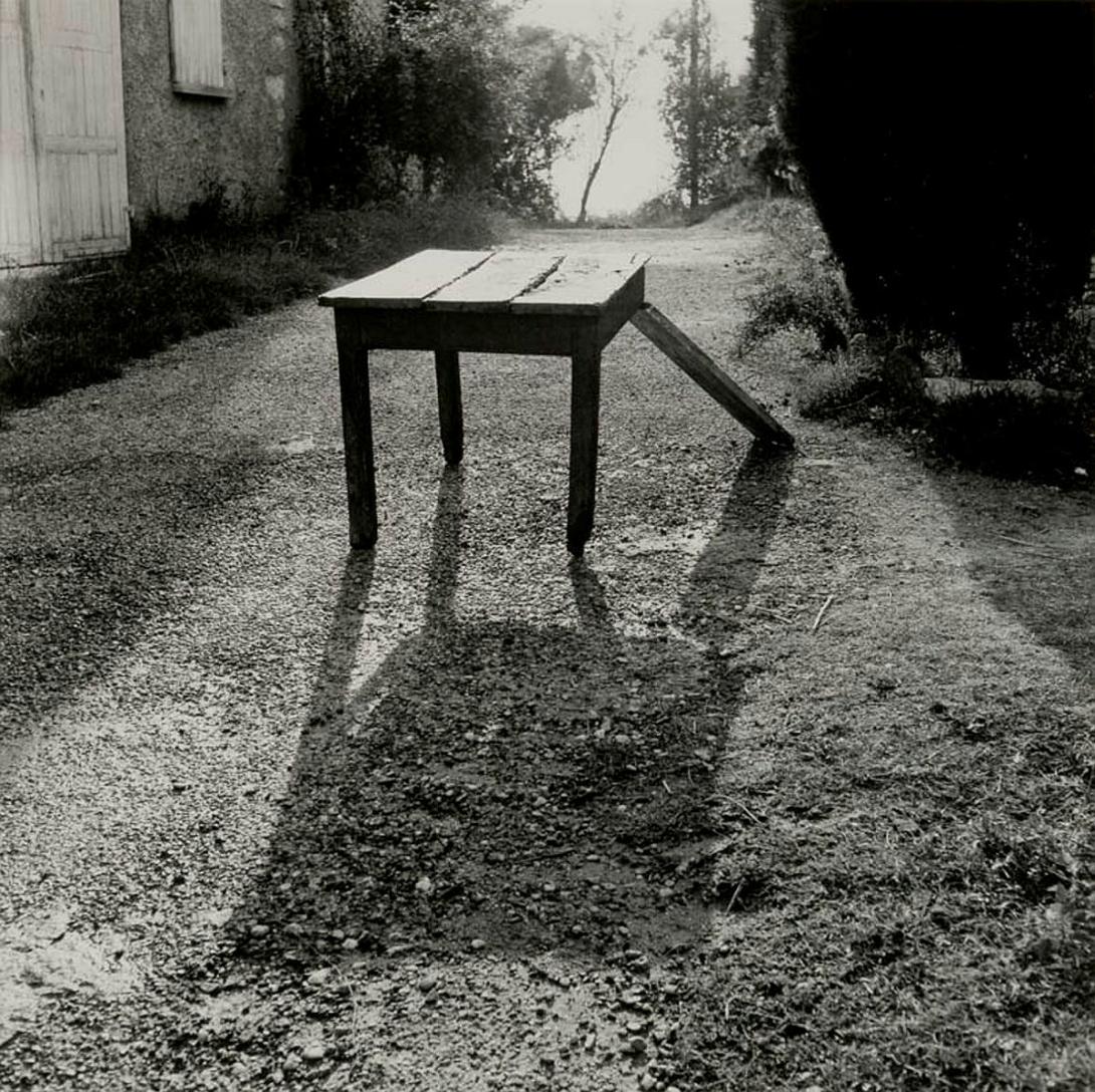 Artwork Table leg this artwork made of Gelatin silver photograph on paper, created in 1982-01-01