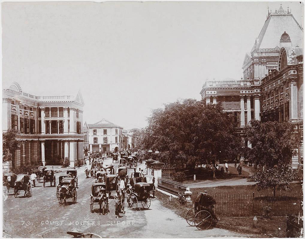 Artwork Court House, Singapore this artwork made of Gelatin silver photograph on paper