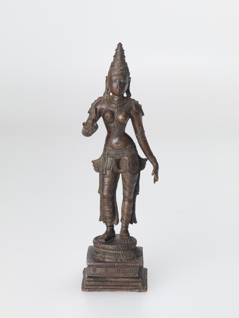 Artwork Shivakami Uma this artwork made of Bronze, created in 1100-01-01