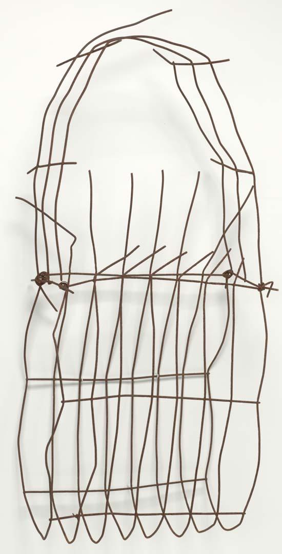 Artwork Narbong this artwork made of Rusted steel reinforcing mesh, created in 2012-01-01