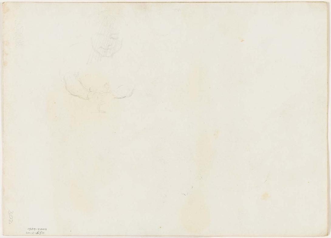 Artwork Sketch of a child this artwork made of Pencil on paper, created in 1914-01-01