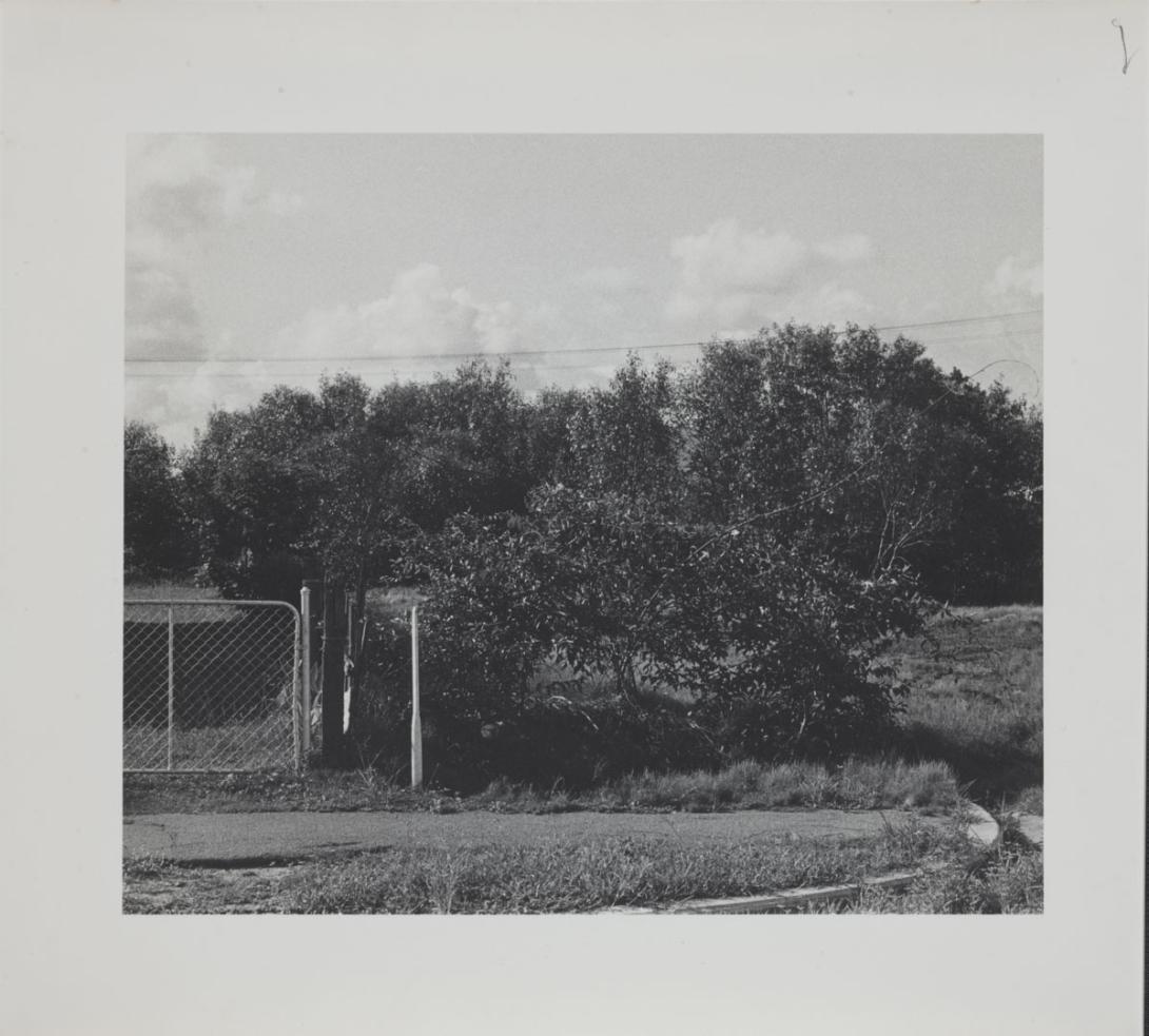 Artwork Spaces Between Houses - Two Blocks this artwork made of Vintage silver gelatin photographs, hand-printed, created in 1977-01-01