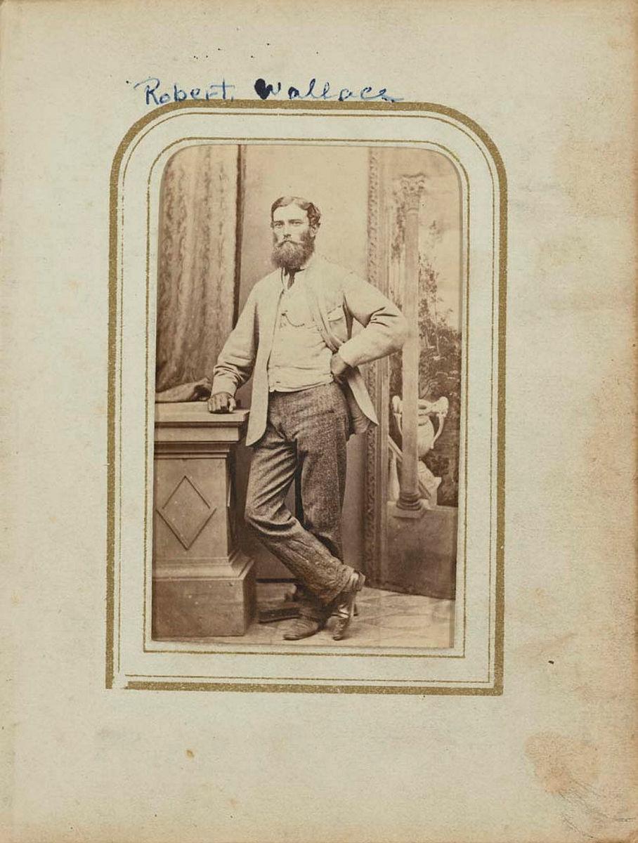 Artwork Robert Wallace (Brisbane) this artwork made of Albumen photograph on paper mounted on card, created in 1865-01-01