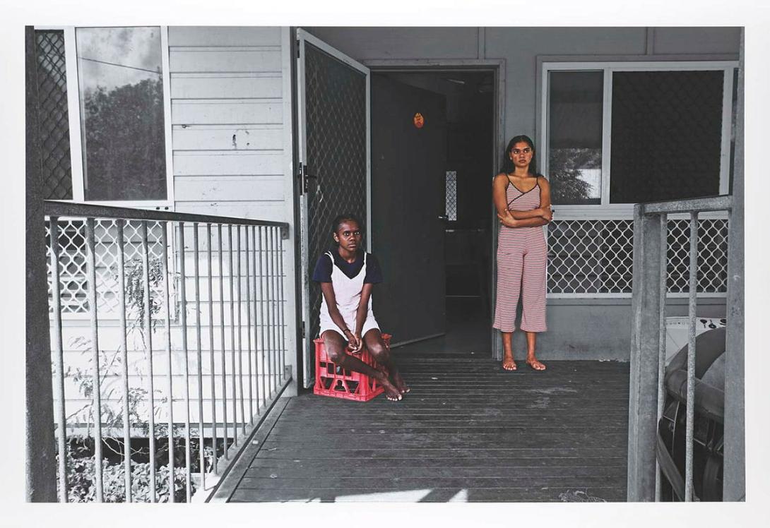 Artwork The wait "We still waiting and still nothing." Madena. (from 'Adolescent Wonderland' series) this artwork made of Archival inkjet print on 310gsm cotton rag art paper, created in 2019-01-01