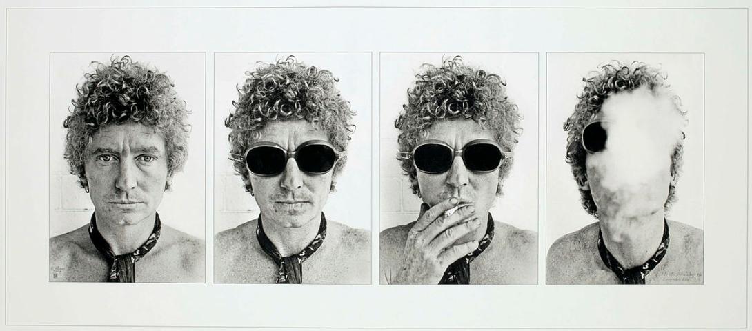 Artwork Brett Whiteley this artwork made of Inkjet print on Ilford smooth cotton rag art paper, created in 1975-01-01