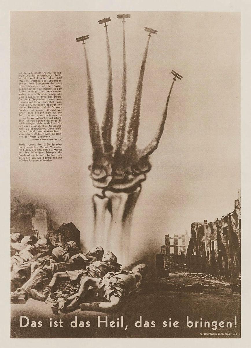 Artwork Das ist das Heil, das sie bringen! (This is the salvation which they bring) this artwork made of Photo-lithograph on paper, created in 1938-01-01