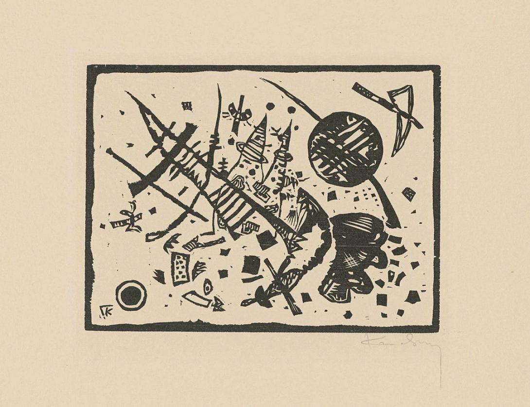 Artwork Holzschnitt für die Ganymed-Mappe (Woodcut for 'Ganymede' portfolio) this artwork made of Woodcut on paper, created in 1924-01-01