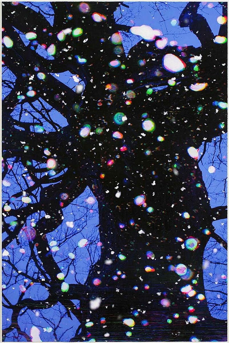 Artwork Trees and snow I this artwork made of Digital pigment ink on paper, created in 2008-01-01