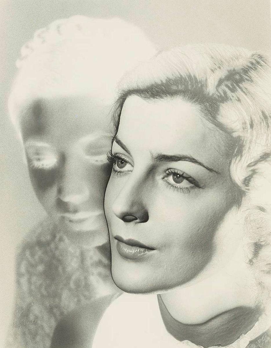 Artwork (Portrait of Miss Elaine Hamill) this artwork made of Gelatin silver photograph on paper, created in 1939-01-01