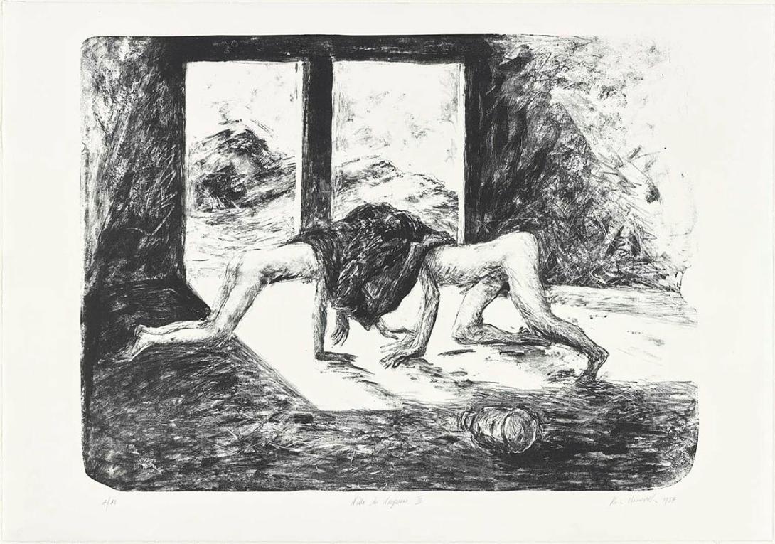 Artwork Villa des Vergessens III (from 'AUS Australien' 1988 portfolio) this artwork made of Lithograph on paper, created in 1987-01-01