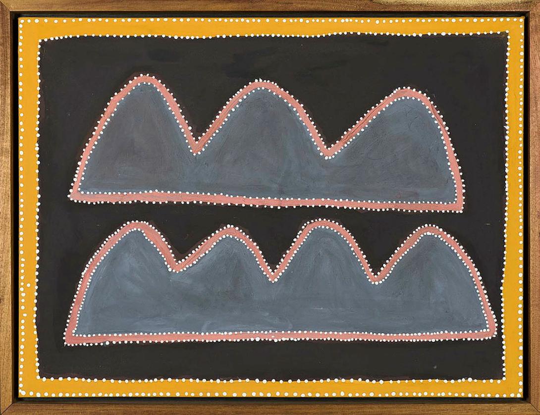 Artwork Yoonoor Country this artwork made of Natural pigments on canvas, created in 1998-01-01