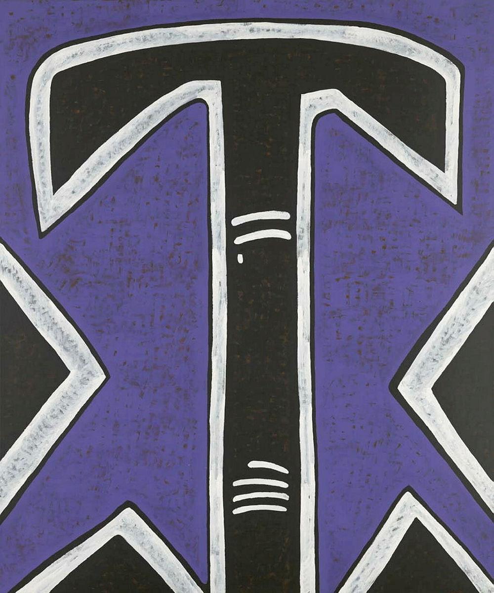 Artwork Home Décor (After M. Preston) #4 this artwork made of Synthetic polymer paint on linen