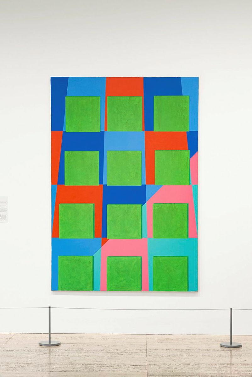 Artwork Number one this artwork made of Synthetic polymer paint on canvas