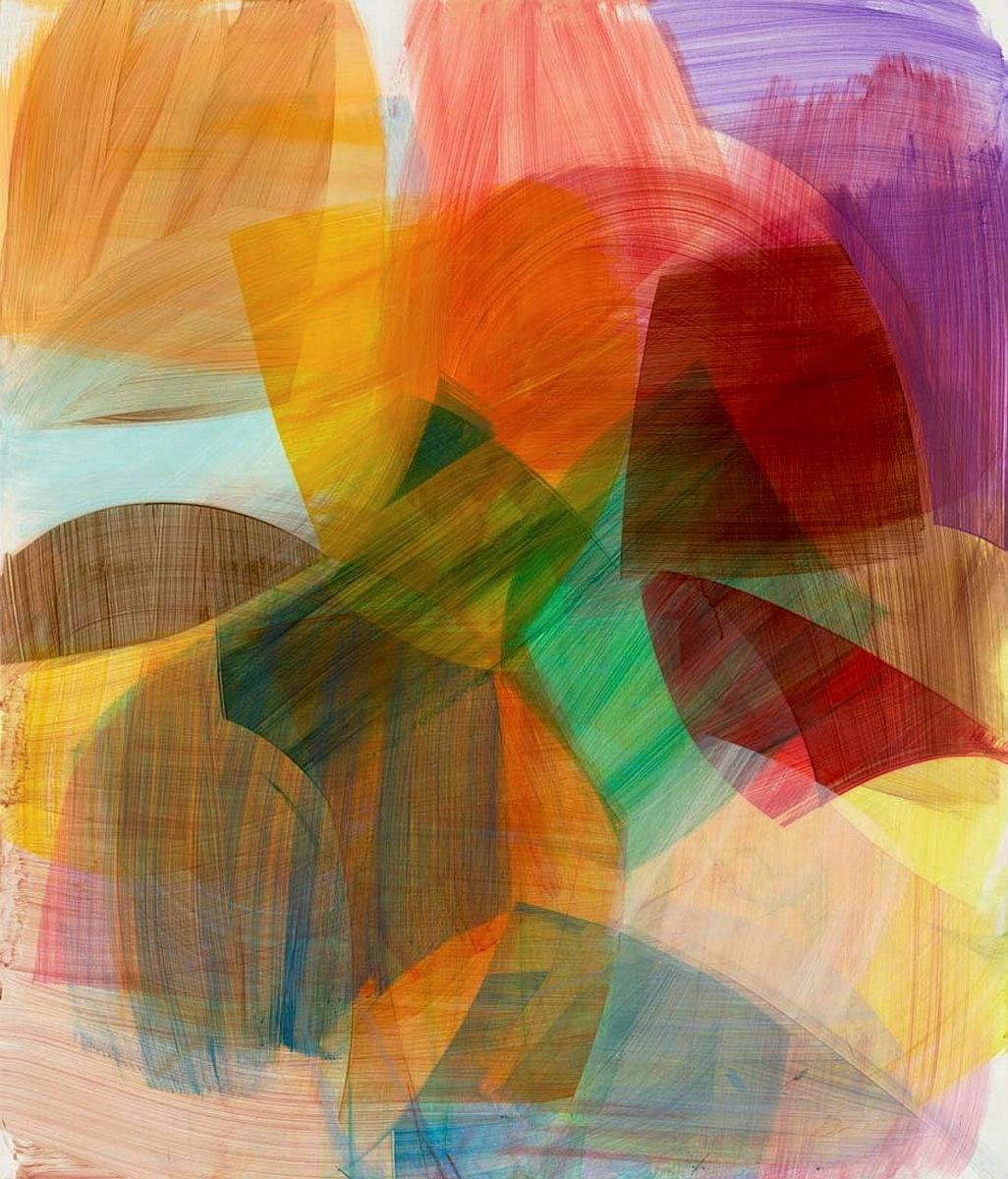 Artwork Vision this artwork made of Synthetic polymer paint on linen