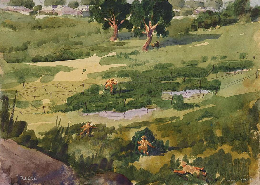 Artwork Recce this artwork made of Watercolour with gouache and pencil on paper, created in 1943-01-01