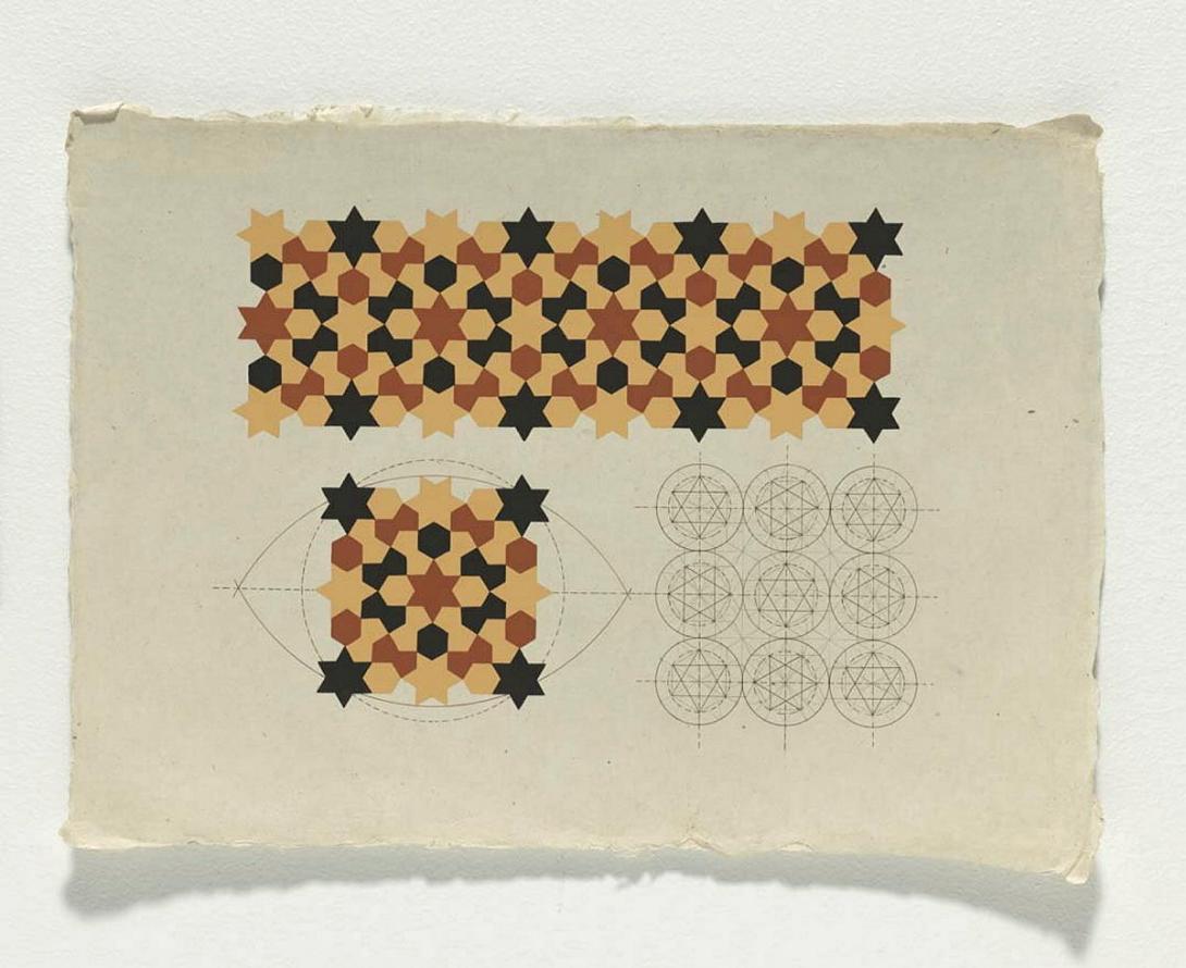 Artwork Study Drawing 2 (from 'Standing by the ruins' series) this artwork made of Gouache and walnut ink on handmade cotton paper