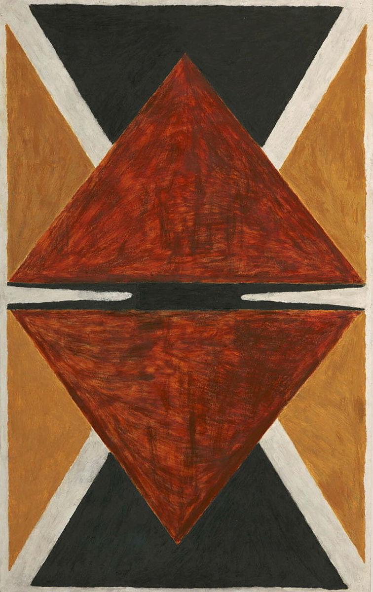 Artwork Kuman Kura (from 'Garpa / Ground Paintings' series) this artwork made of Organic material on paper, created in 2023-01-01