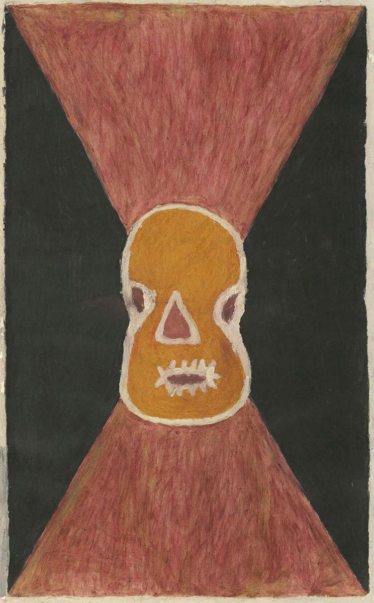 Artwork Pengembil (from 'Garpa / Ground Paintings' series) this artwork made of Organic material on paper, created in 2023-01-01