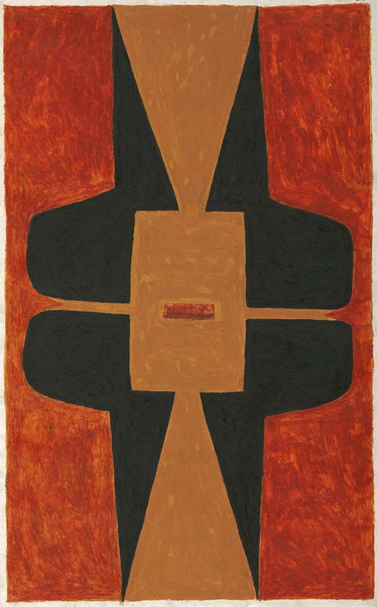 Artwork Kora Gin (from 'Garpa / Ground Paintings' series) this artwork made of Organic material on paper , created in 2023-01-01