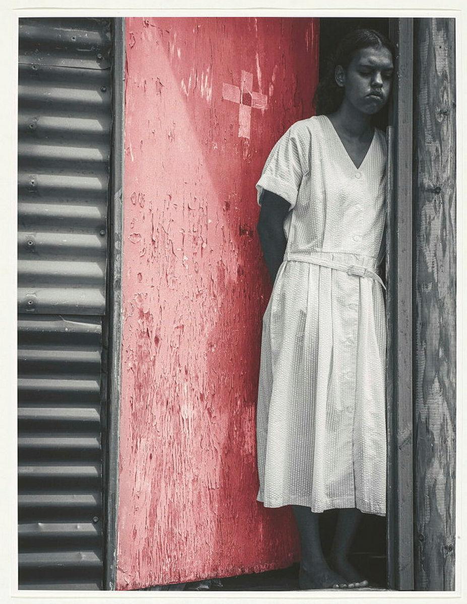 Artwork Mission Worker’s Rules 1. Remember that. ‘Example’ is better than Precept (from '1899 Yarrabah Rules and Regulations' series) this artwork made of Photograph on cotton rag, created in 2023-01-01