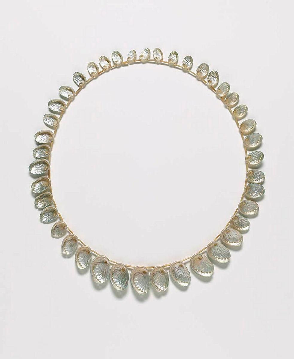 Artwork Netepa menna this artwork made of Abalone shells spaced with echidna quills, created in 2018-01-01