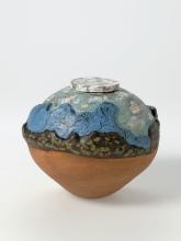 Detail, Pot:  Pmere Nuka (My country) 1994 HUDSON, Noreen Ngala