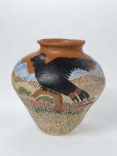 Detail, Pot: Eerarnta (Black cockatoo) 2000 RONTJI, Carol 
