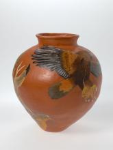 Detail, Pot: Eeritja (Eagle) 2001 INKAMALA, Judith Pungkarta