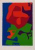 A screenprint in Patrick Heron's 'The shapes of colour 1943-1978'.