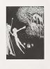 The fourteenth etching by Arthur Boyd from 'The Lady and The Unicorn' portfolio.